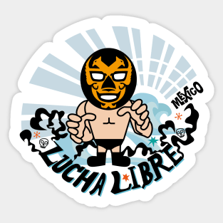 LUCHA LIBRE MEXICO DOS Sticker